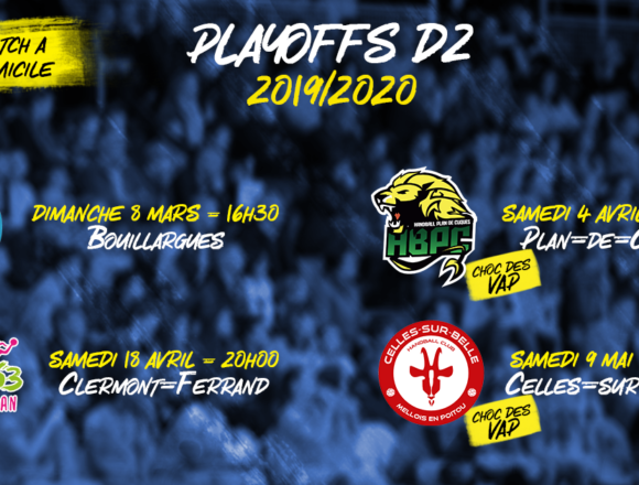 Tout savoir sur les playoffs de D2 !